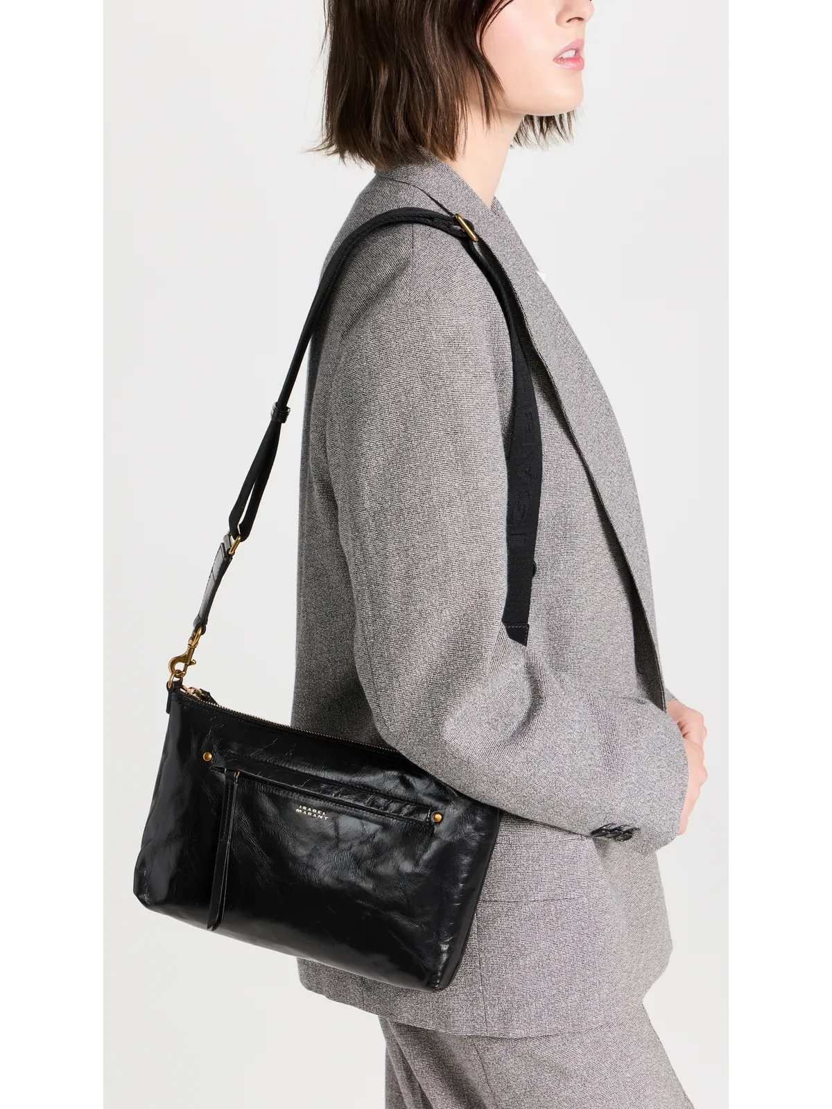 Isabel Marant Nessah クロスボディバッグ - 画像3
