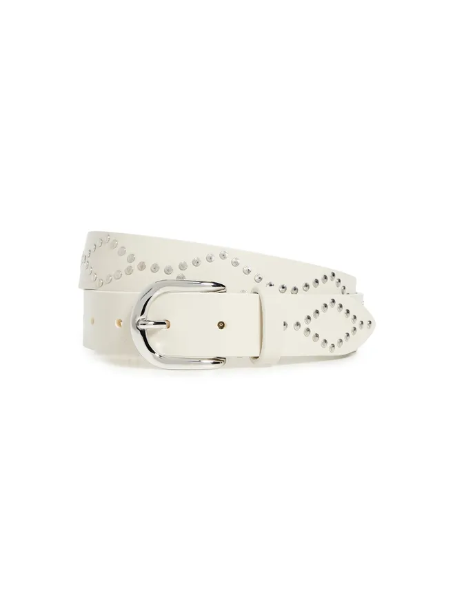 Isabel Marant Isabel Marant リリアナベルト チョーク/シルバー 75の商品画像