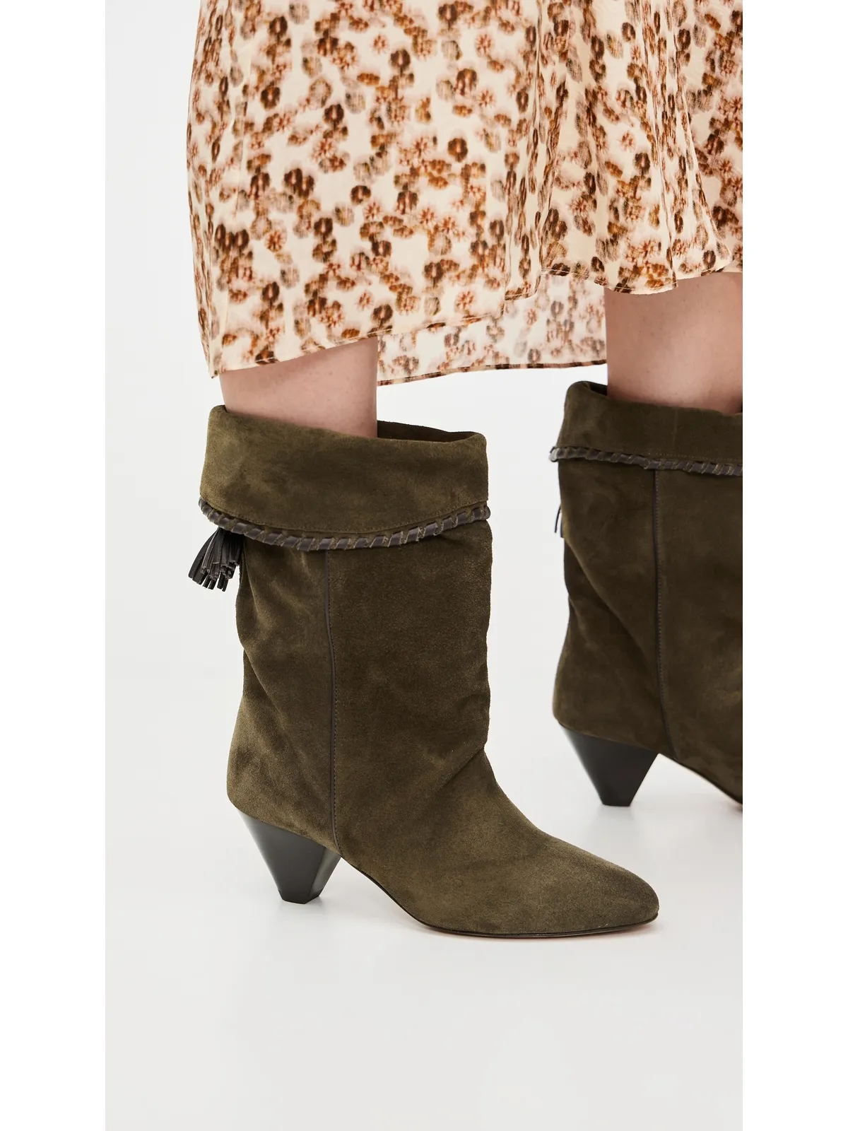 ビンテージ Isabel Marant Dalby ブーツ ブロンズ - 画像3