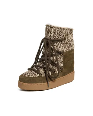 Isabel Marant Nowla ブーツ ブロンズ - サムネイル1
