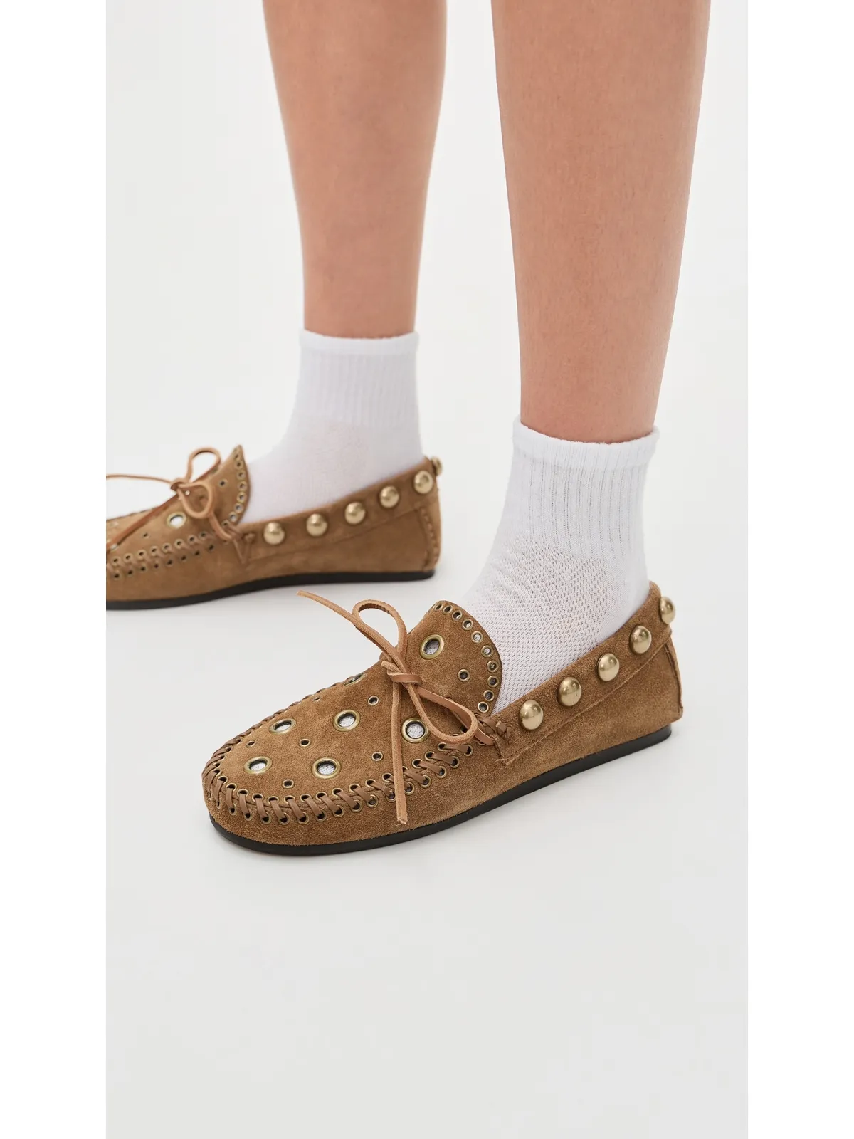 Isabel Marant Fitza モカシン コニャック - 画像3
