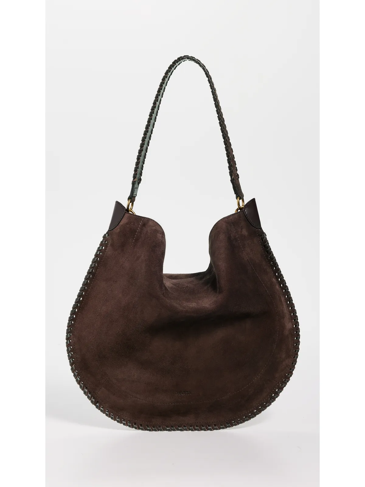 Isabel Marant オスカン ホーボー ソフトバッグ コーヒー色 - 画像2