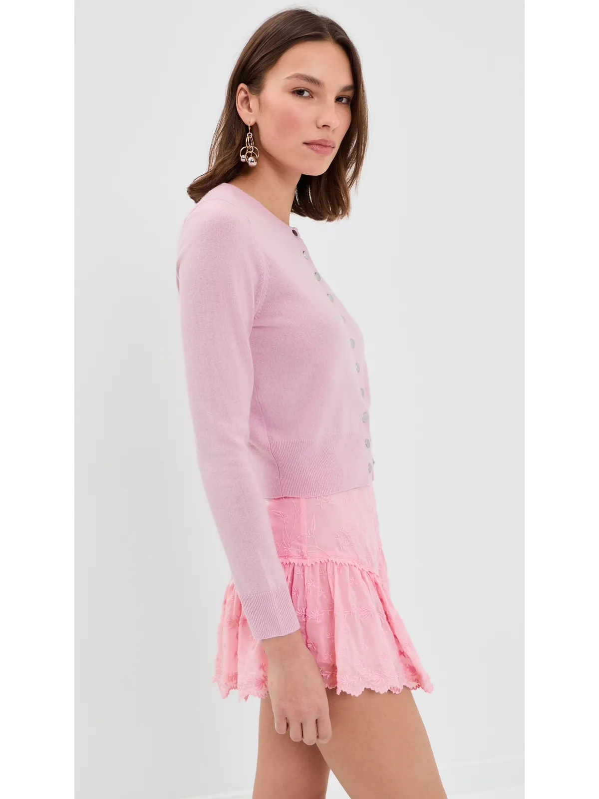 Isabel Marant Idesia カーディガン ピンク - 画像4