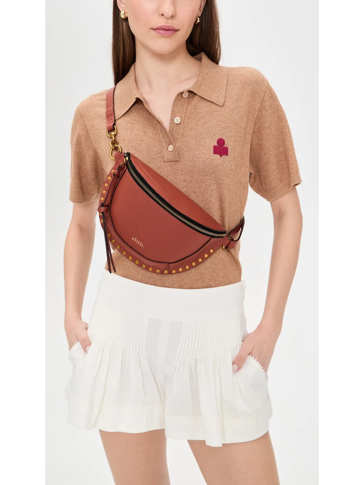 Isabel Marant スカノ ベルトバッグ - 画像3