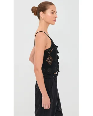 Isabel Marant ネルシー トップ ブラック - サムネイル4