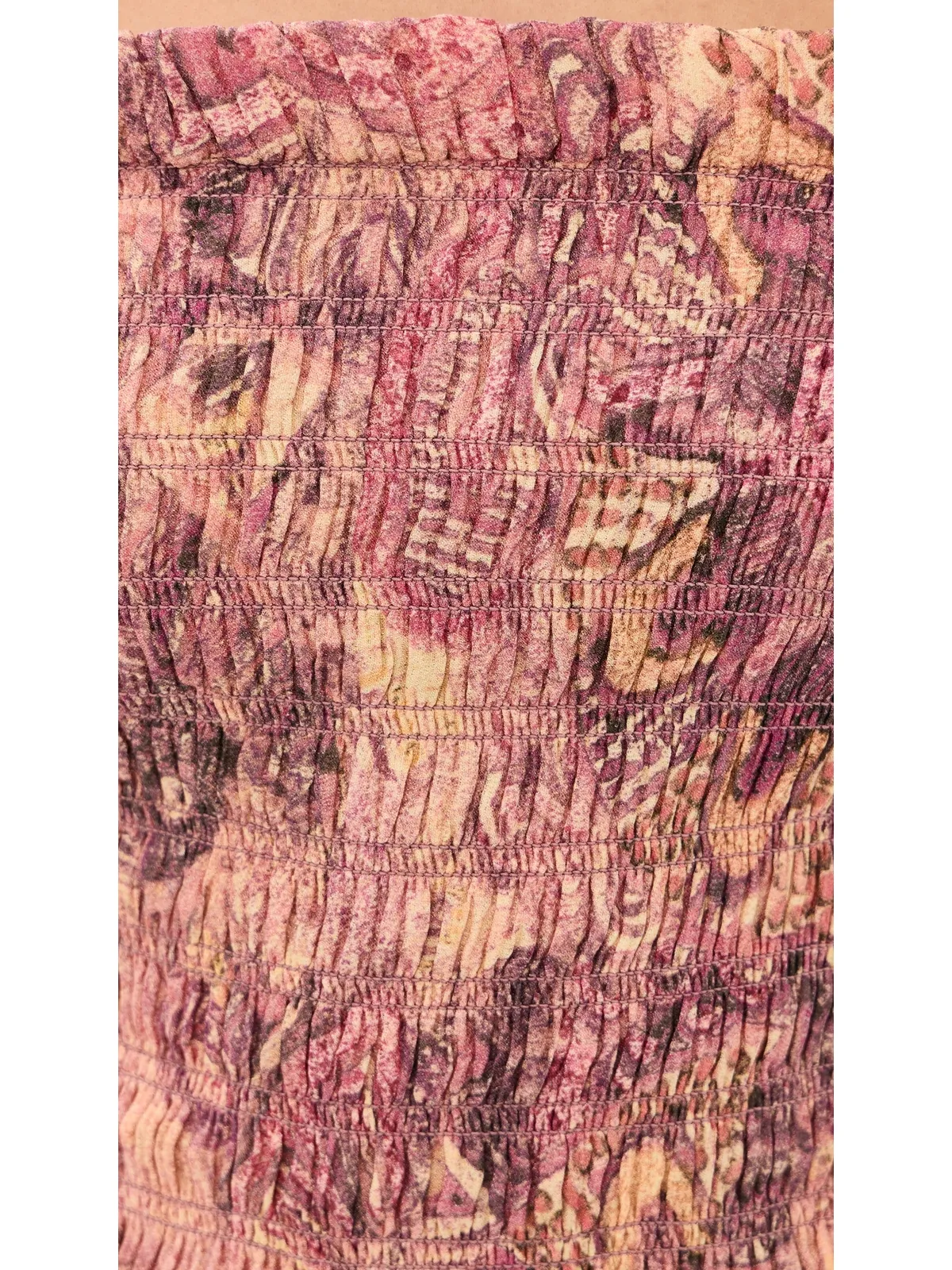 Isabel Marant クリーネ シルク ドレス ピンク - 画像6