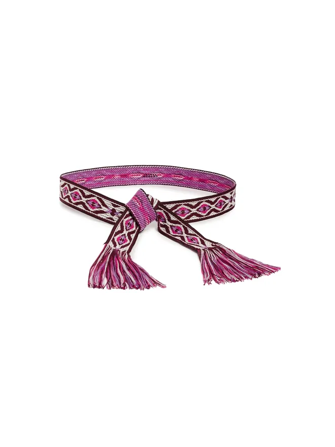Isabel Marant Isabel Marant Etki ベルト ピンク/ベージュの商品画像