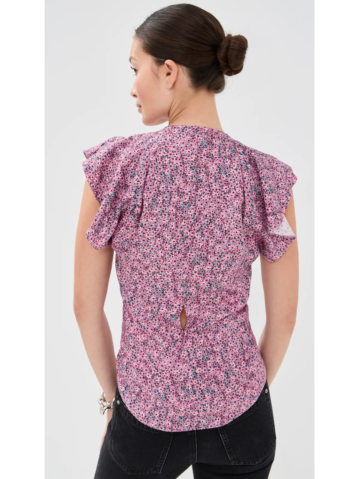 Isabel Marant Lonea トップス ピンク - 画像3