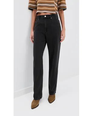 Isabel Marant ジェニー パンツ フェードドブラック - サムネイル3
