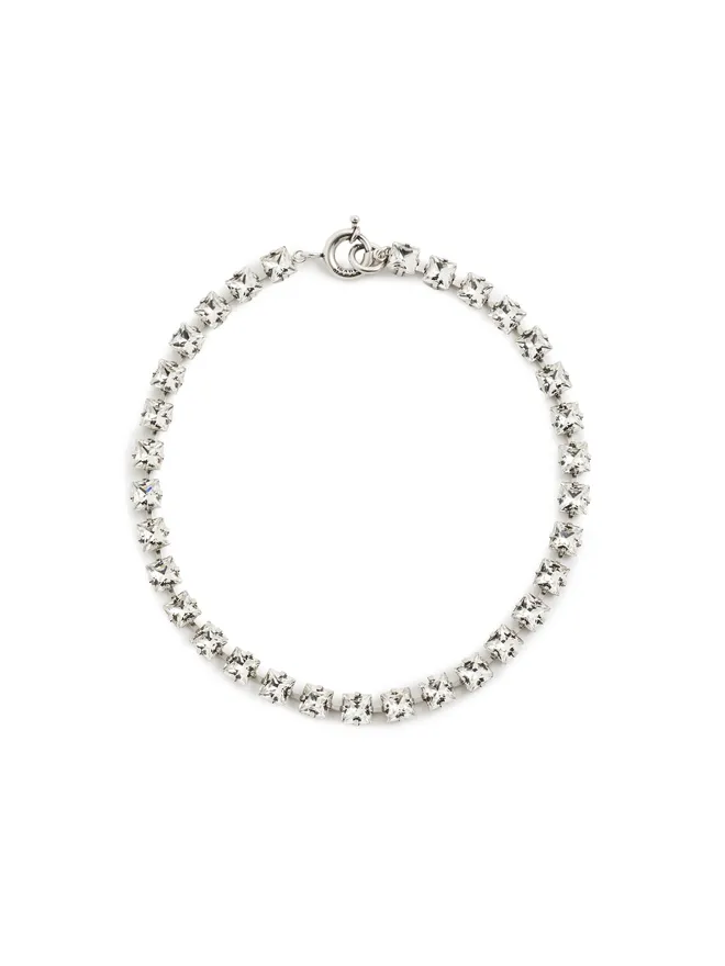 Isabel Marant Isabel Marant チョーカーネックレス 透明/シルバーの商品画像