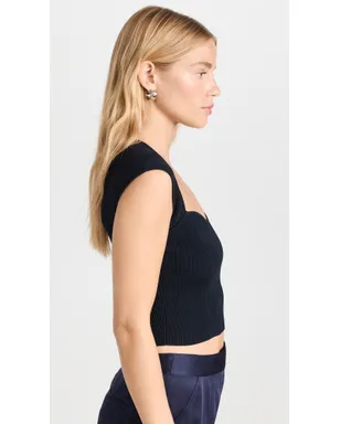 SIMKHAI アビア クロップドTシャツ - サムネイル4