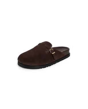 SIMKHAI アダラ バックル付きスエードスリッパ - サムネイル1