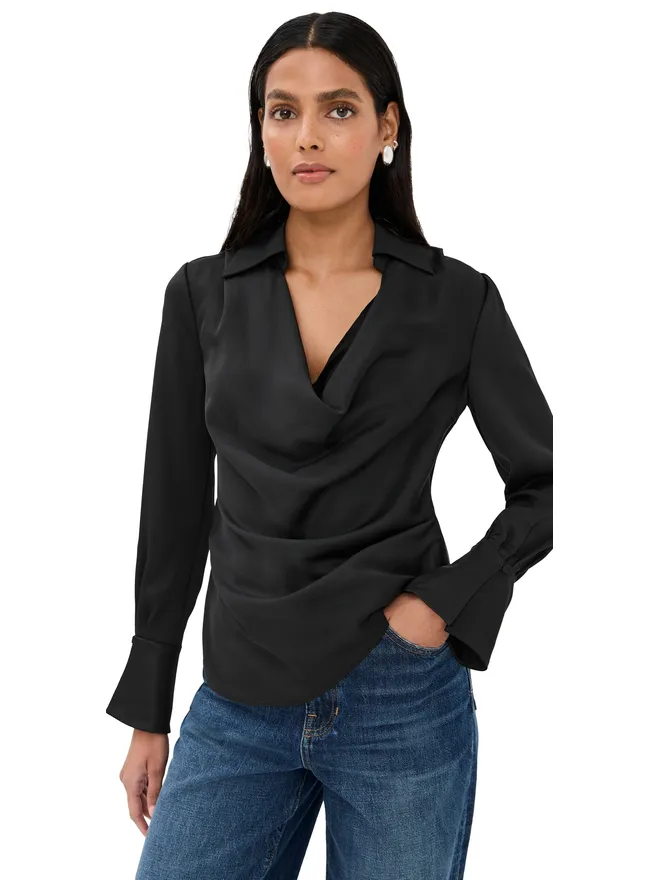 SIMKHAI SIMKHAI Symone トップ ブラックの商品画像