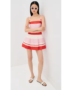 SIMKHAI Nelly ビスチェミニドレス Tulip Stripe - サムネイル5