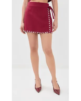SIMKHAI Banks Wrap ミニスカート - サムネイル3