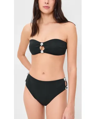 SIMKHAI ニコラ バンドゥビキニトップ ブラック M - サムネイル5