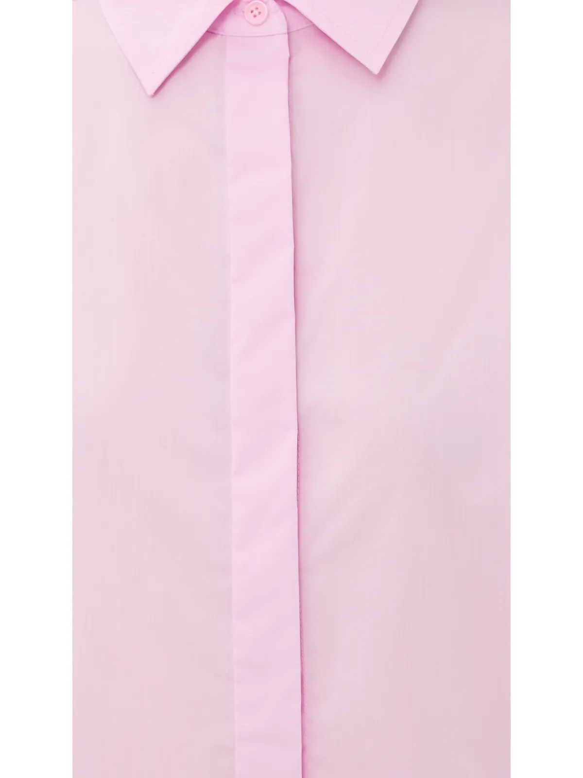 SIMKHAI レナタ クロップド ボタンダウン シャツ Tulip M - 画像6
