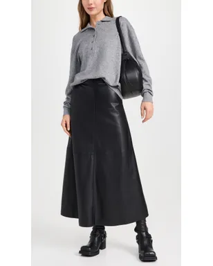 Joe's Jeans タヴィ フェイクレザー スカート - サムネイル5