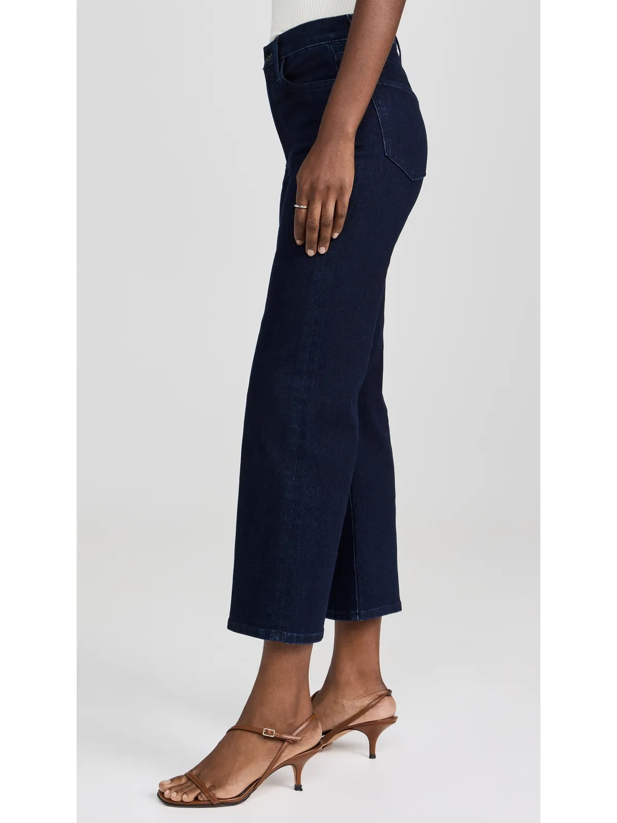 Joe's Jeans ブレイク クロップド ワイドレッグ ジーンズ - 画像4