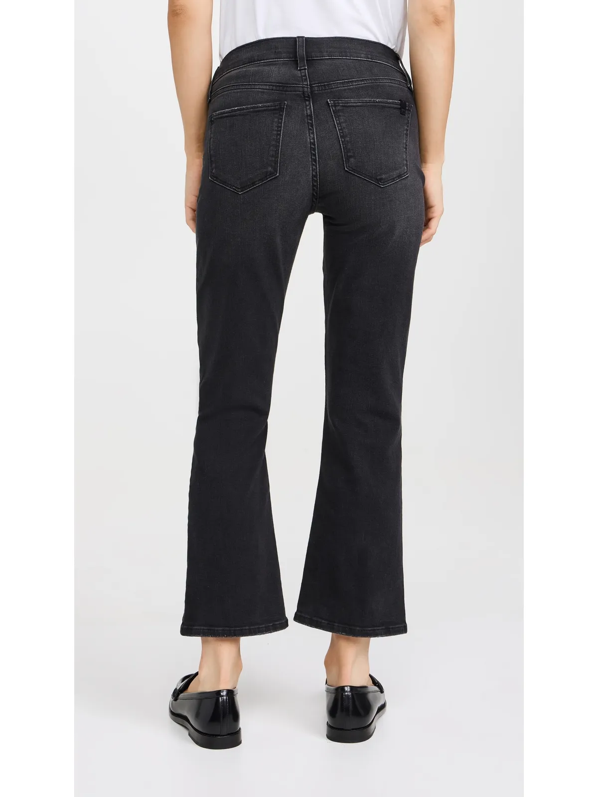 Joe's Jeans アイコン・クロップ・ブーツカット マタニティジーンズ Delphine - 画像3