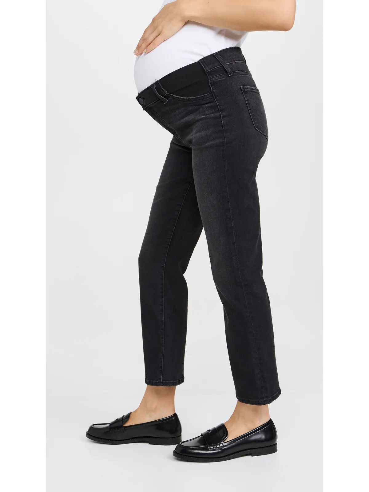 Joe's Jeans アイコン・クロップ・ブーツカット マタニティジーンズ Delphine - 画像4