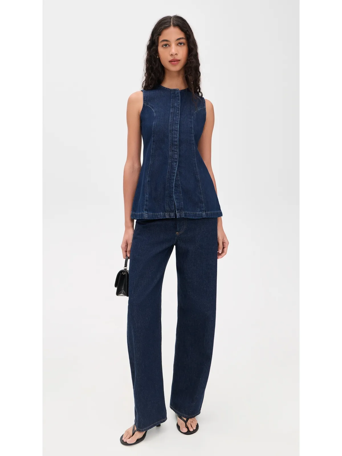 Joe's Jeans シームドデニム チュニック - 画像5