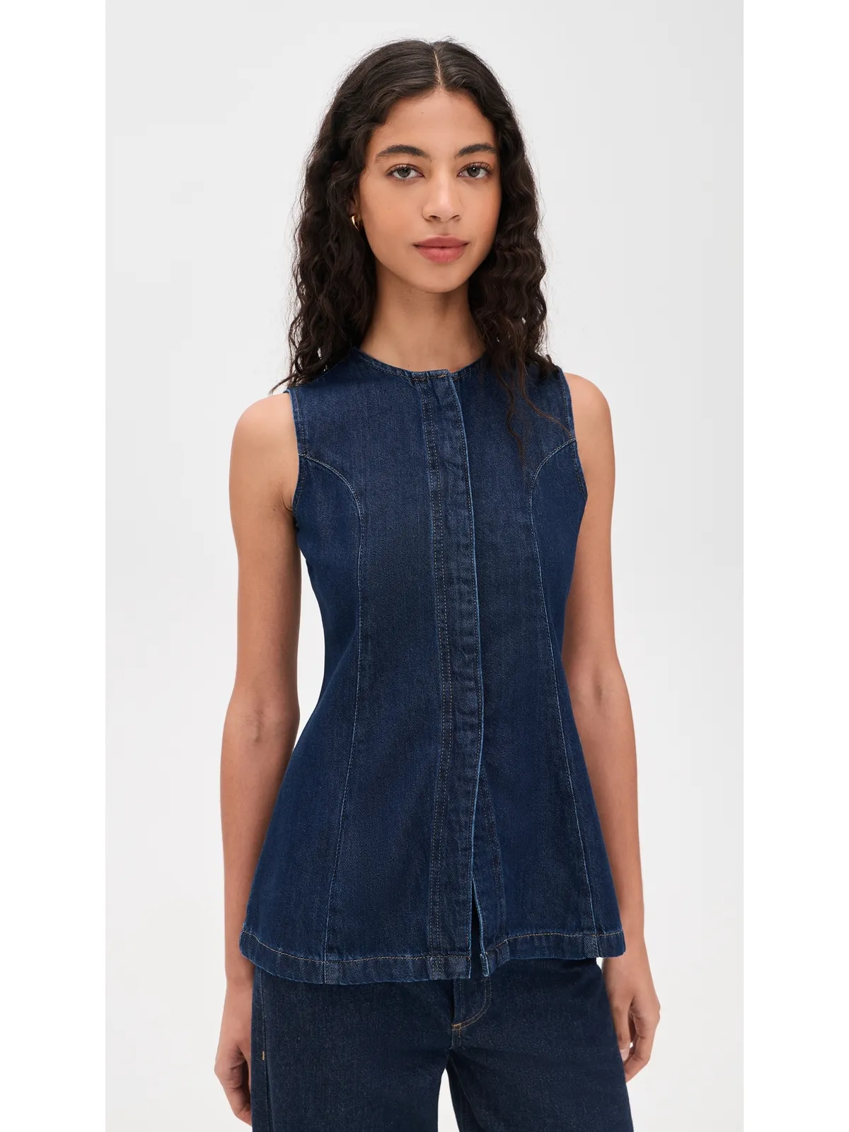 Joe's Jeans シームドデニム チュニック - 画像2