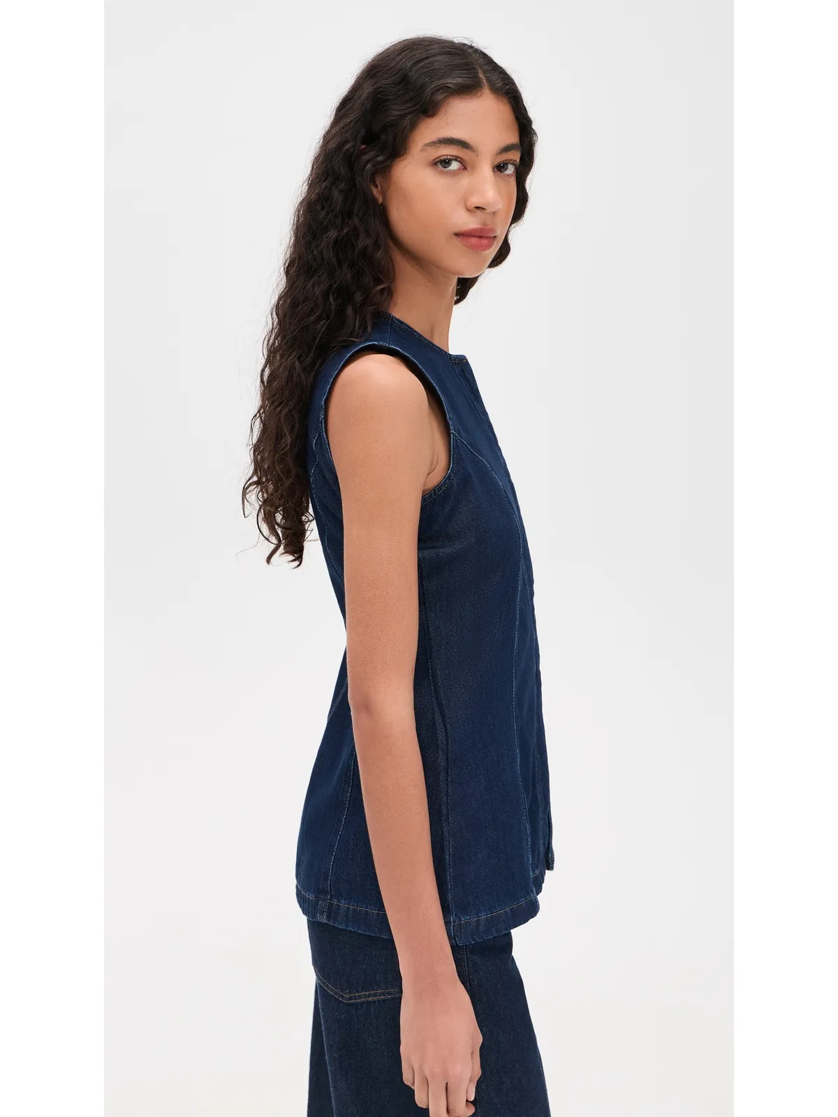 Joe's Jeans シームドデニム チュニック - 画像4