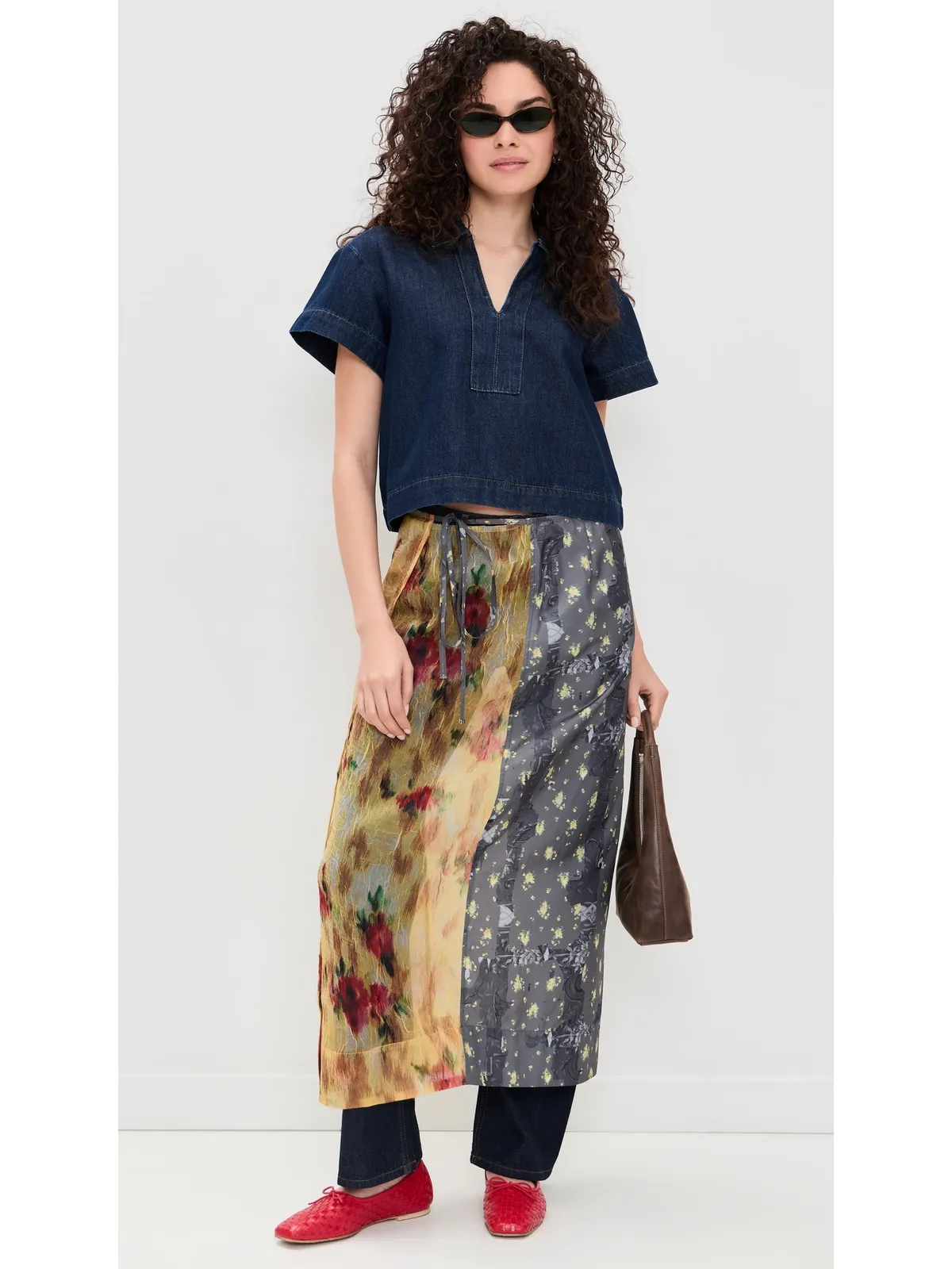 Joe's Jeans リリアン デニム ポポーバー シャツ - 画像5