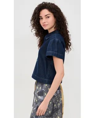 Joe's Jeans リリアン デニム ポポーバー シャツ - サムネイル4