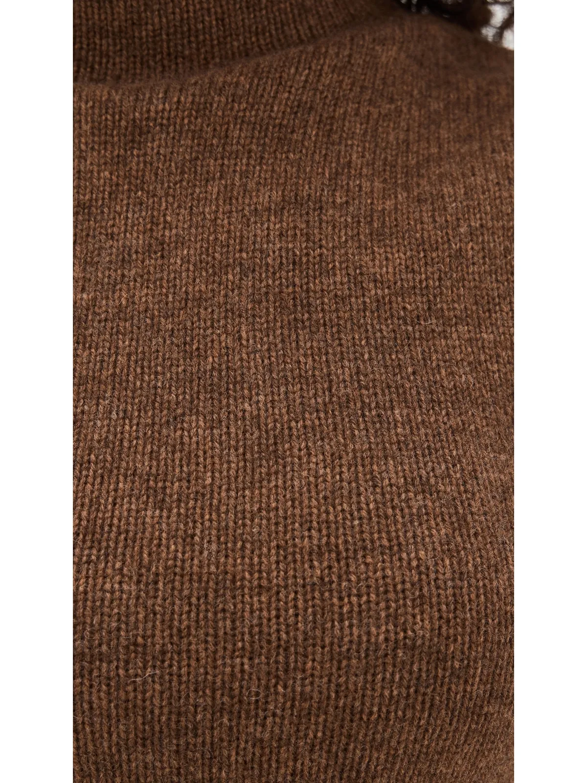 Joe's Jeans The Stevie Sleeveless Roll Neck Sweater Cinnamon - 画像6