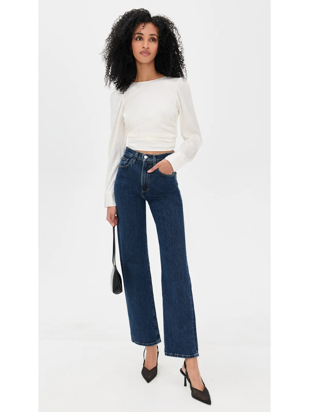 Joe's Jeans The Marie Tie Back Blouse - 画像5