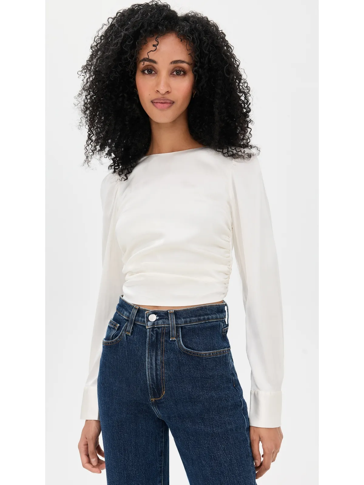 Joe's Jeans The Marie Tie Back Blouse - 画像2