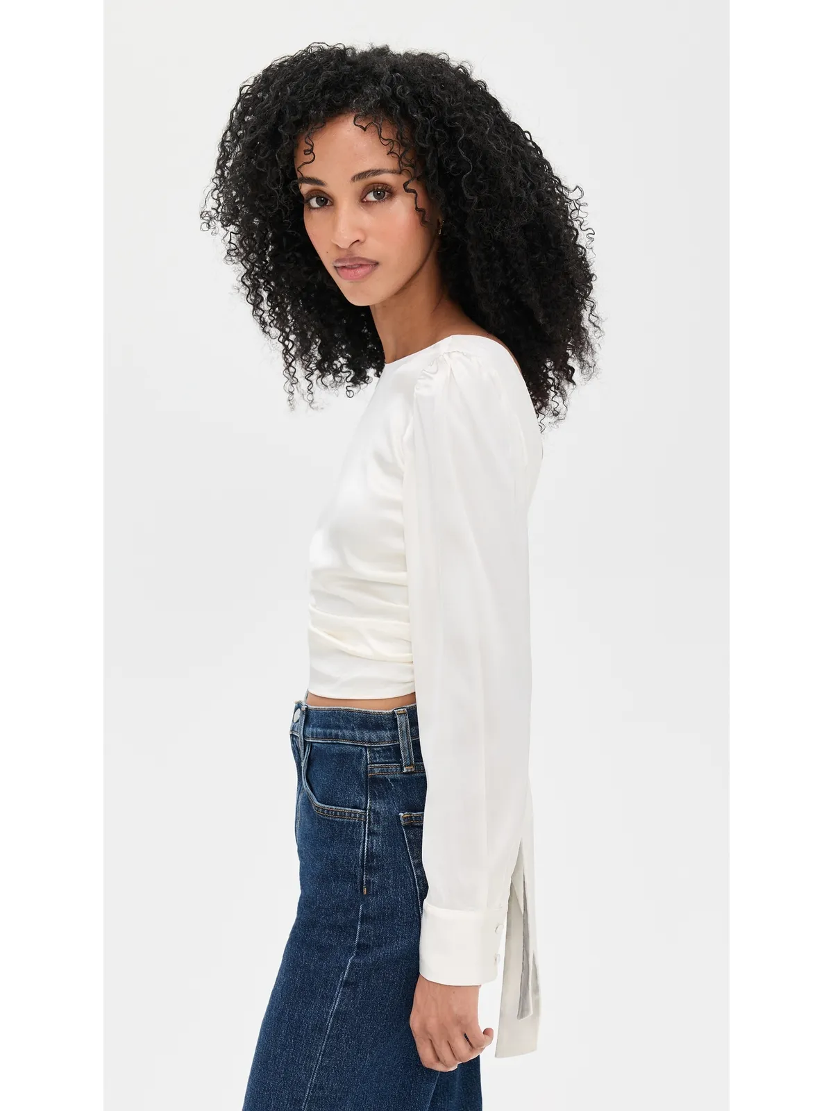 Joe's Jeans The Marie Tie Back Blouse - 画像4