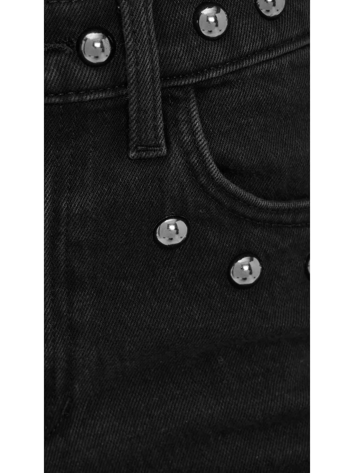 Joe's Jeans マーゴット スタッズド ストレートジーンズ チックシャドー - 画像6