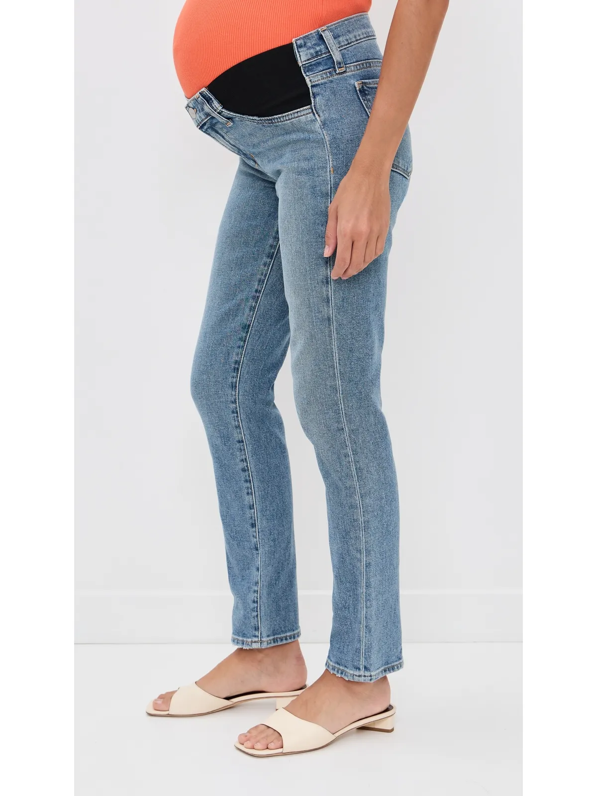 Joe's Jeans ララ ストレート アンクル マタニティジーンズ - 画像5