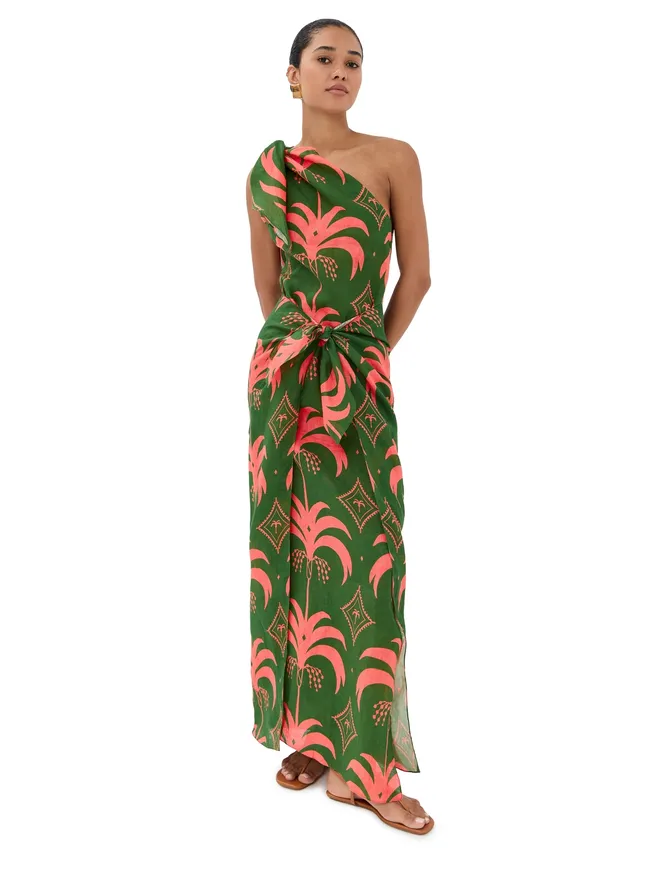 Johanna Ortiz Johanna Ortiz Seaweedリネンドレスの商品画像