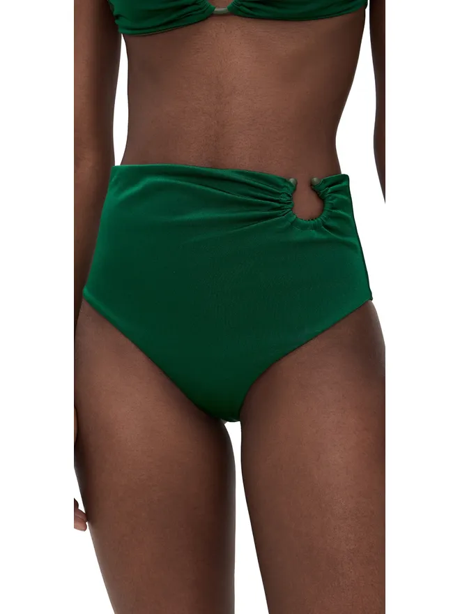 Johanna Ortiz Johanna Ortiz Sumatra Green Taita Bikini Bottomsの商品画像