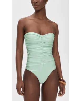 JADE Swim ヤラ ワンピース Seafoam Sheen - サムネイル5