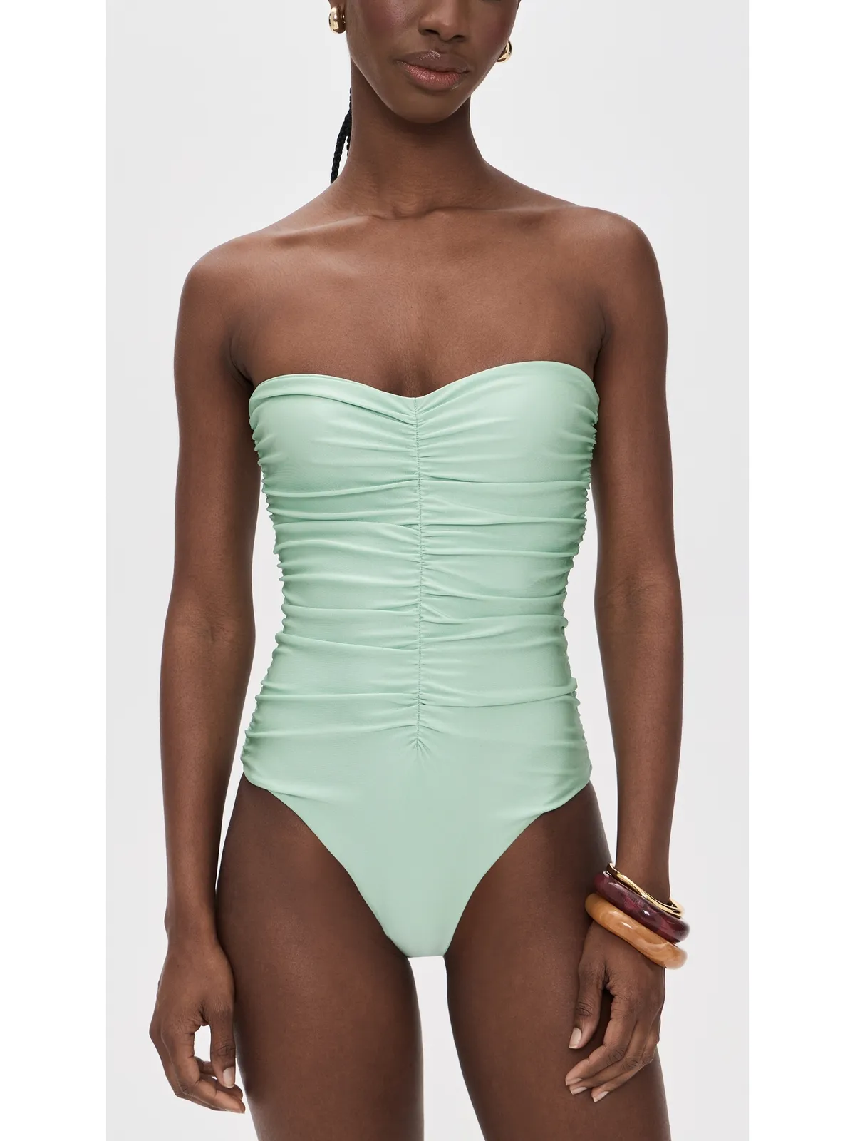 JADE Swim ヤラ ワンピース Seafoam Sheen - 画像2