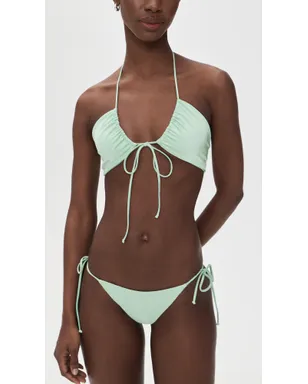 JADE Swim リビ ビキニトップ Seafoam Sheen - サムネイル5