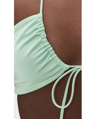 JADE Swim リビ ビキニトップ Seafoam Sheen - サムネイル6