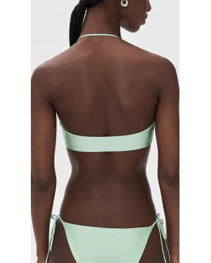 JADE Swim リビ ビキニトップ Seafoam Sheen - サムネイル3