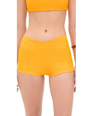 JADE Swim Raya Bikini Shorts Golden - サムネイル1