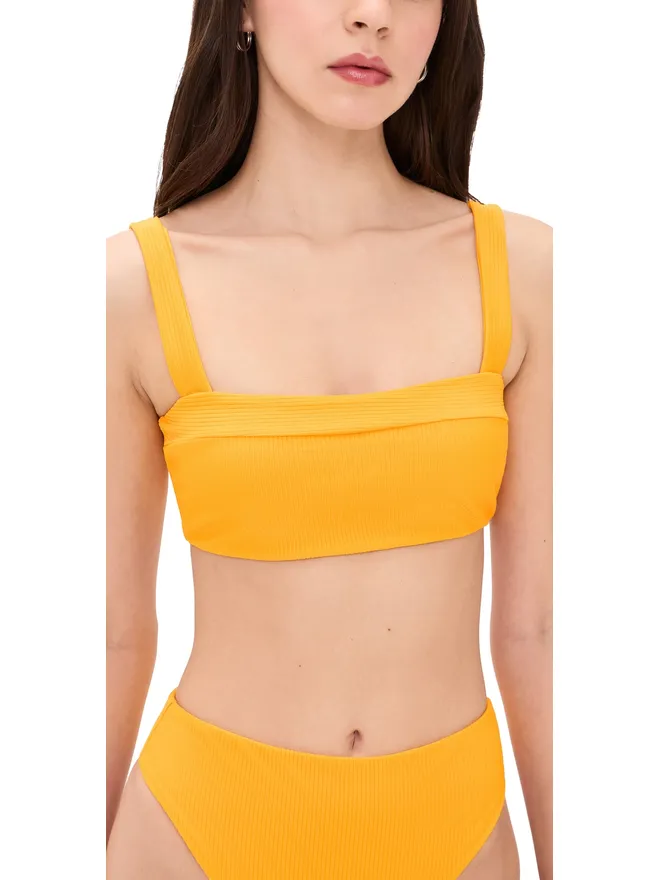 JADE SWIM JADE Swim コーストビキニトップ ゴールドの商品画像
