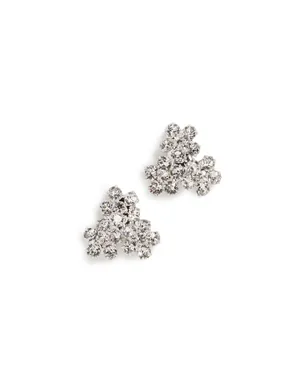 Jennifer Behr ヴァイオレット スタッド ピアス クリスタル - サムネイル1