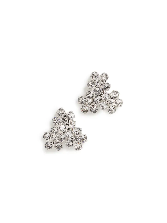 Jennifer Behr Jennifer Behr ヴァイオレット スタッド ピアス クリスタルの商品画像