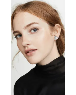 Jennifer Behr ヴァイオレット スタッド ピアス クリスタル - サムネイル3