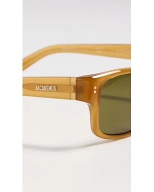 Jacquemus Jac154 サングラス ブラウン ワンサイズ - サムネイル6