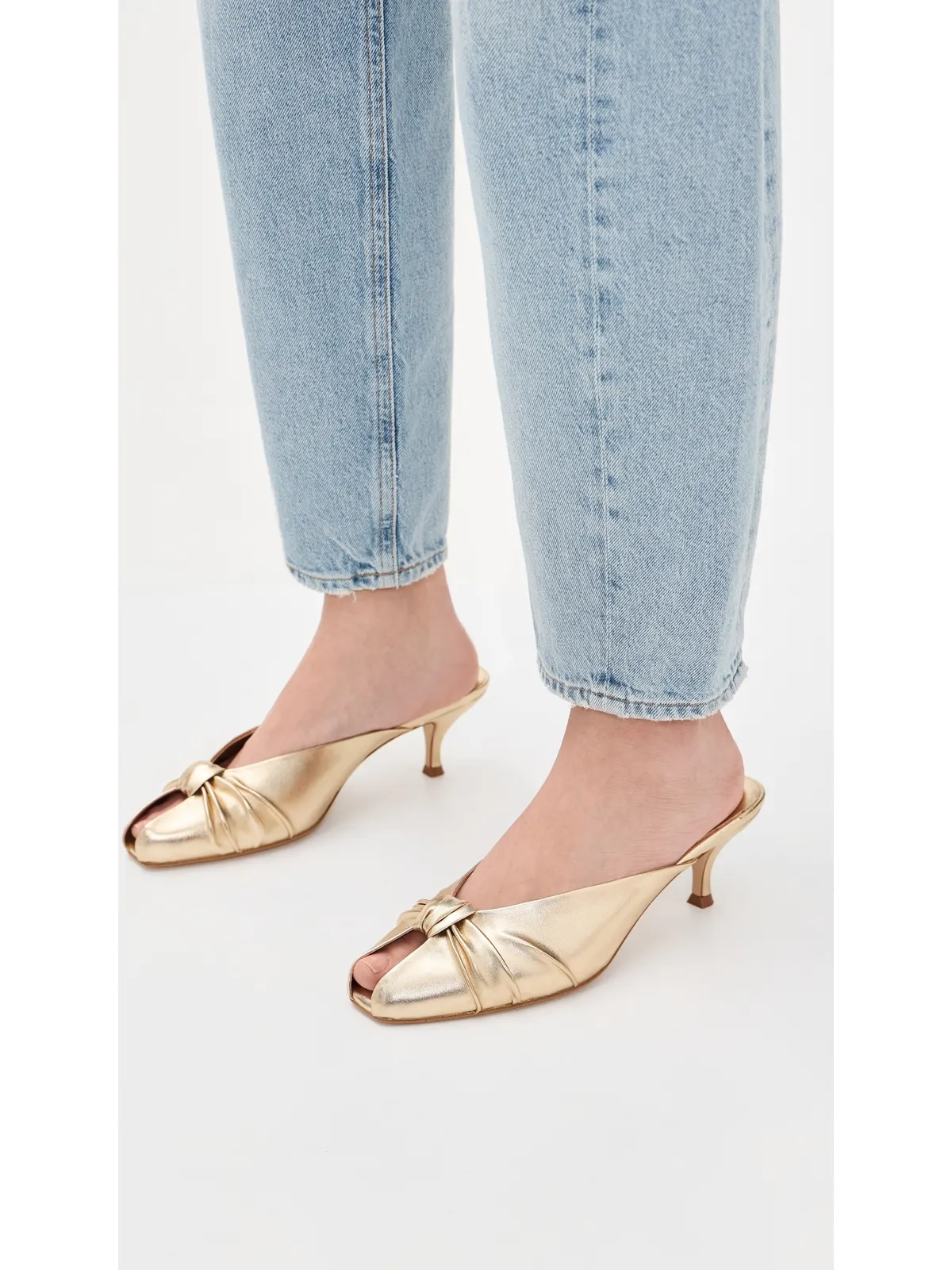 Jeffrey Campbell ツィスタ-L ミュール プラチナ - 画像3
